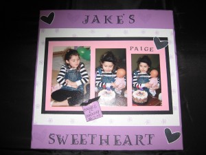 My little boy Jake's, Sweetheart.